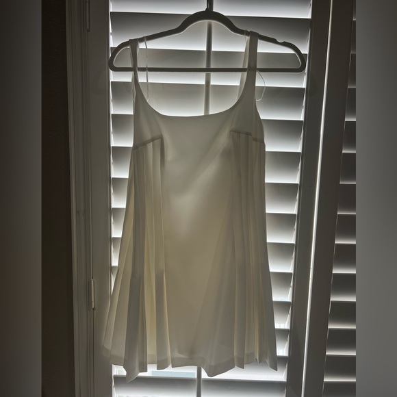 ZARA SHORT PLEATED DRESS - Picture 2 of 5